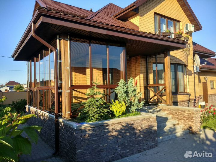 Остекление коттеджей