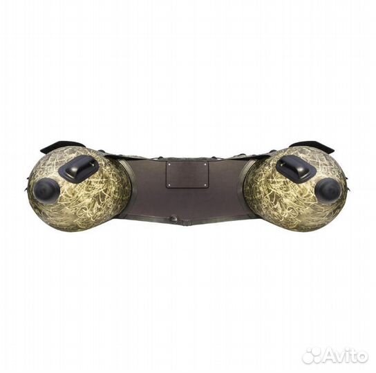 Лодка Ривьера Компакт 3200 ск комби камуфляж камыш