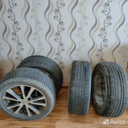 Литые диски r16 + шины
