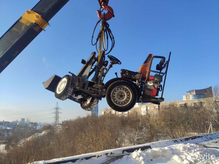 Минипогрузчик, минитрактор, гидроклин, ямобур