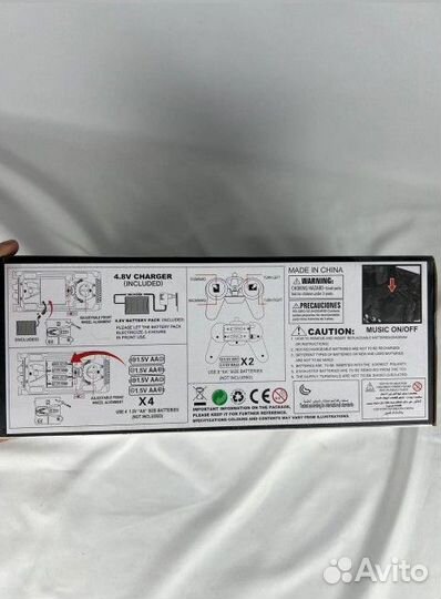 Танк на радиоуправлении игрушка для мальчиков