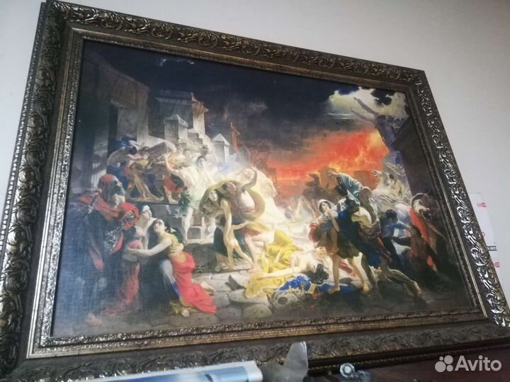 Картина последний день в Помпеи