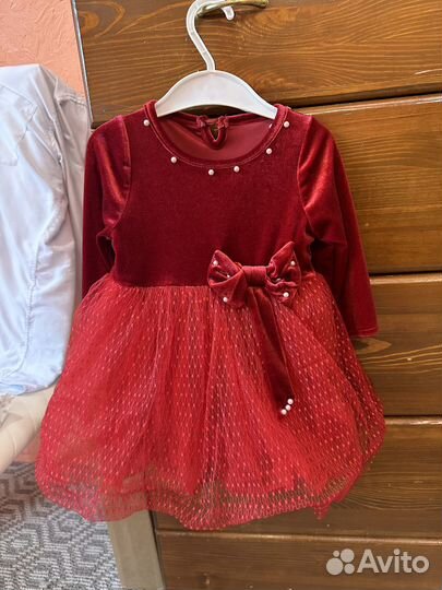Платье для девочки 86