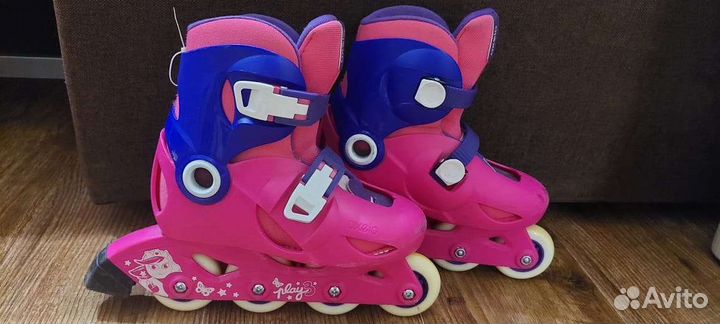 Роликовые коньки детские раздвижные