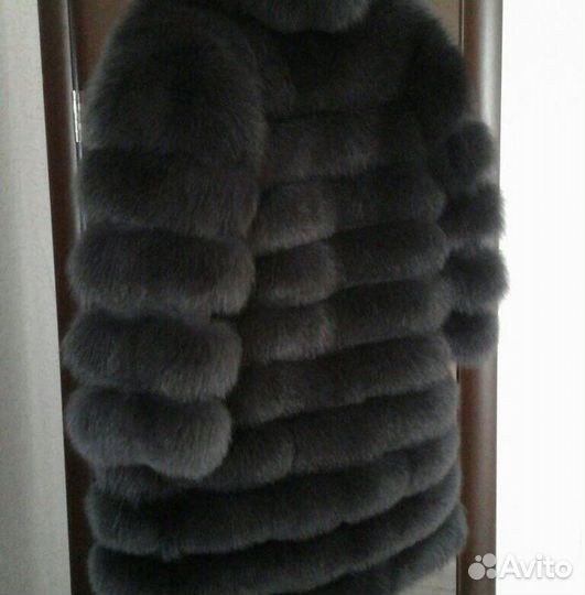 Шуба из песца