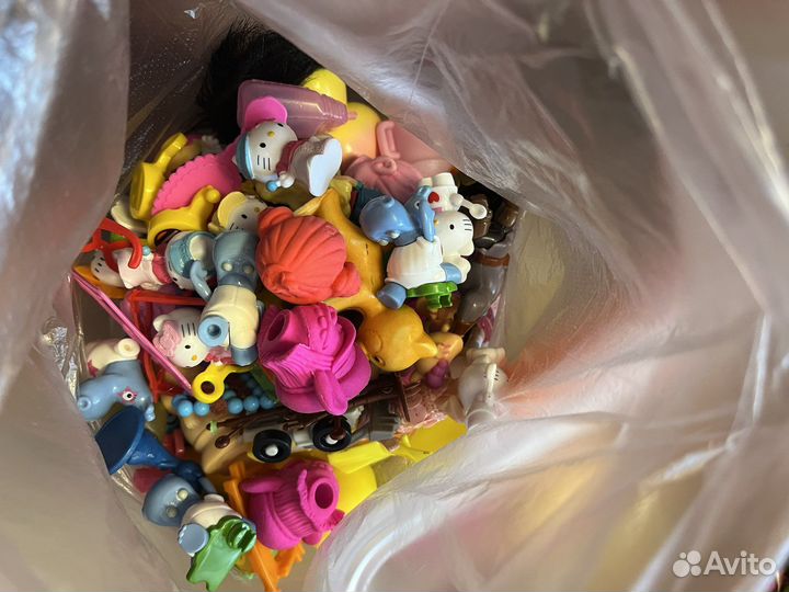 Детские игрушки, из киндера, лол и тд