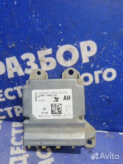 Блок управления airbag Ford Fiesta 6 купе 2010
