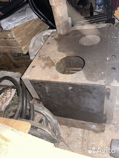 Печь буржуйка чугунная