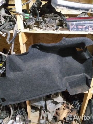 Обшивка багажника Skoda Superb