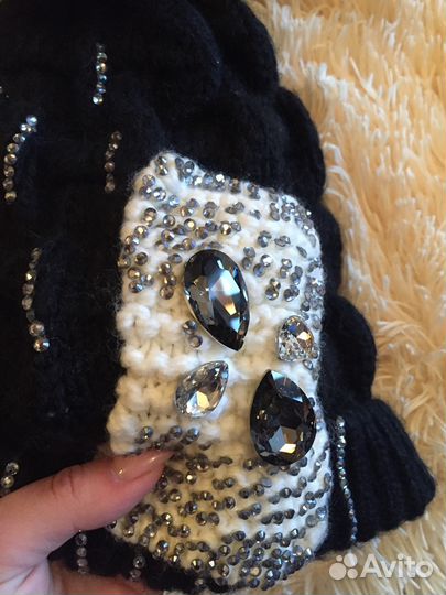 Шапка из шерсти