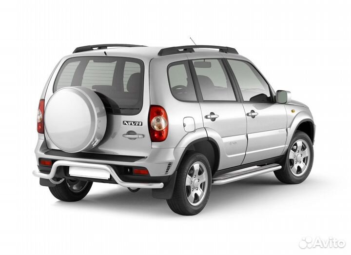 Рейлинги комфорт PT Chevrolet Niva, Travel черные