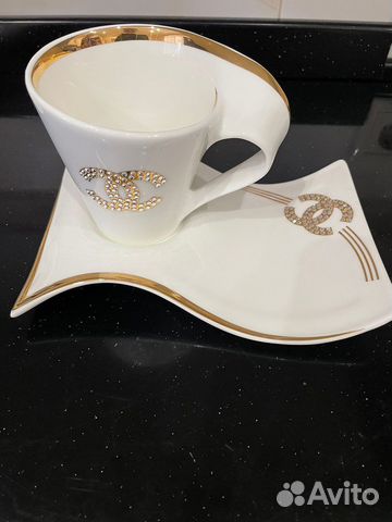 Чайные чашки с блюдцами220мл