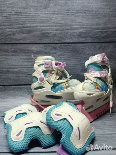 Коньки детские раздвижные 26-31