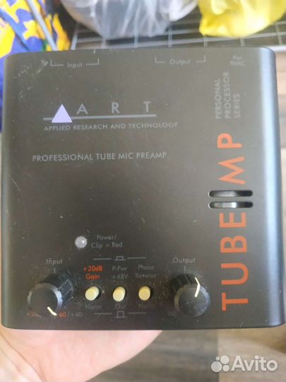Ламповый предусилитель tube mp art mic preamp