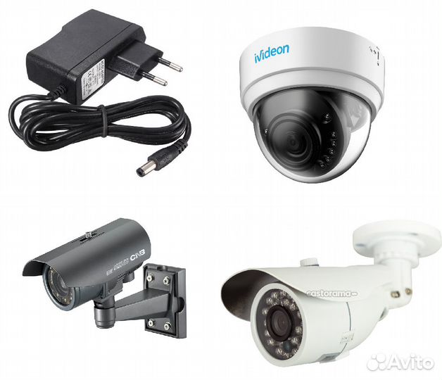 Блок питания 12v для камер видеонаблюдения