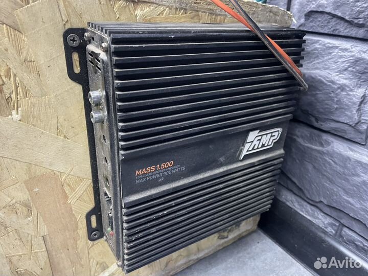 Сабвуфер и усилитель