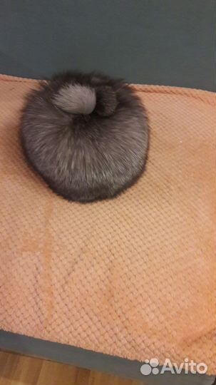 Песец.Женская шапочка