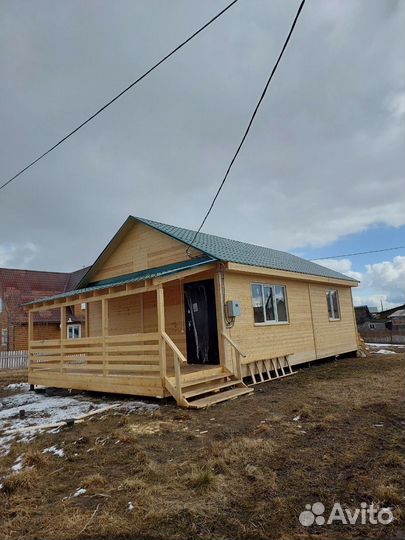 Установим дом 6*9 каркасно-панельный