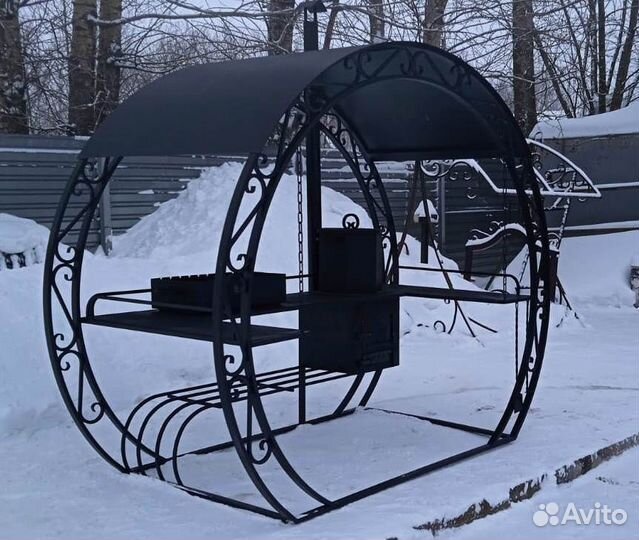 Мангал, казан, печка, коптилка