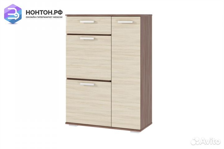 Тумба высокая Ника ясень шимо