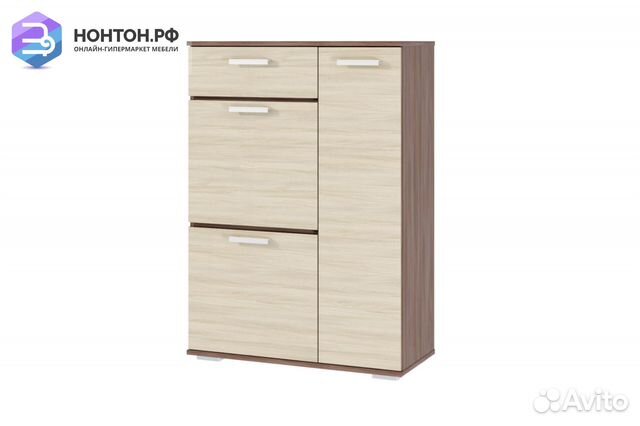 Тумба высокая Ника ясень шимо