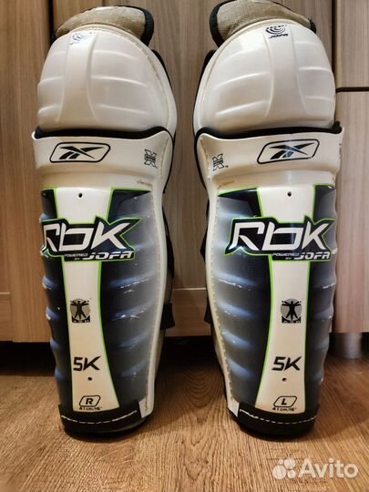 Щитки хоккейные rbk by jofa