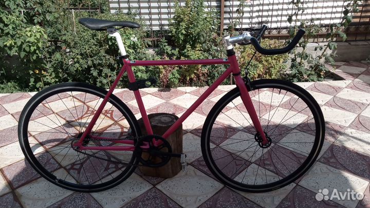 Fixed gear, single speed шоссейный велосипед