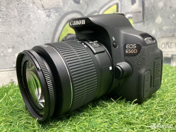 Canon 650D Kit 18-55mm 3.5-5.6 III 21.000 кадров