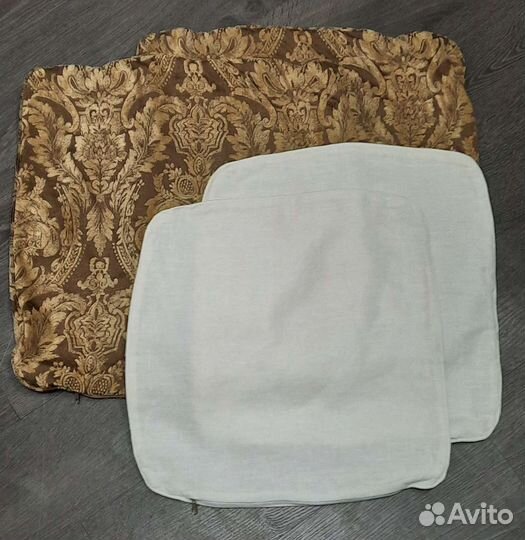 Чехлы на декоративные подушки новые