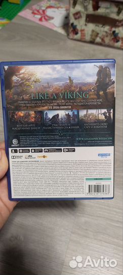 Assassin's creed Valhalla PS 5 русская озвучка