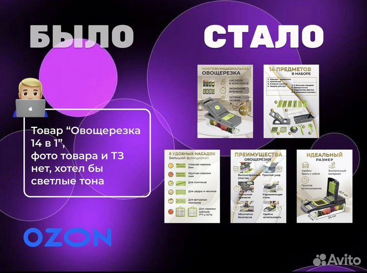 Инфографика для маркетплейсов