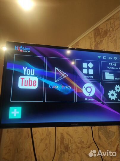 SMART tv приставка h96 max + аэромышь