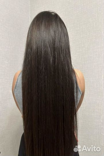 Натуральные волосы для наращивания 70см 48гр