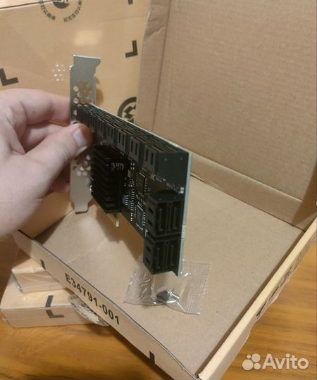 Контроллер pci-e to SATA 20 SATA