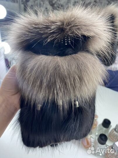 Шапка зимняя меховая женская