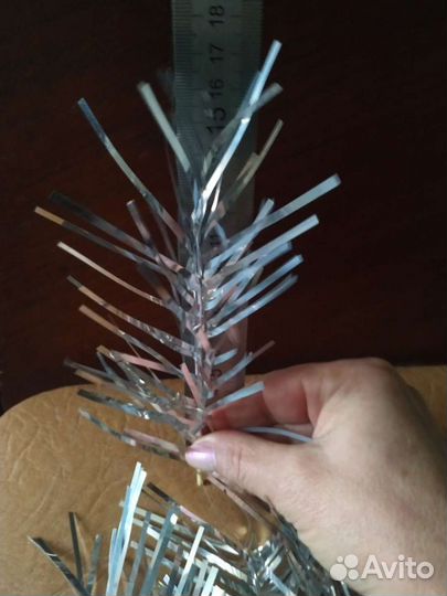 Ёлочка серебристая СССР, веточки