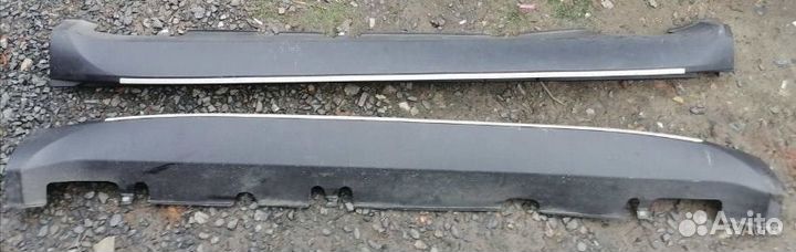 Пороги на Hyundai santa fe 2 рест