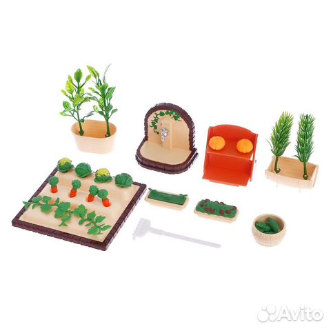 Набор мебели огород Sylvanian families