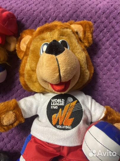 Мягкая игрушка талисман чемпионатов