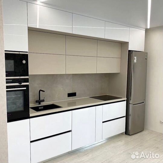 Современная кухня на заказ мдф фасады