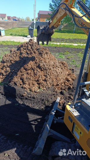 Услуги мини экскаватора копка земляные работы