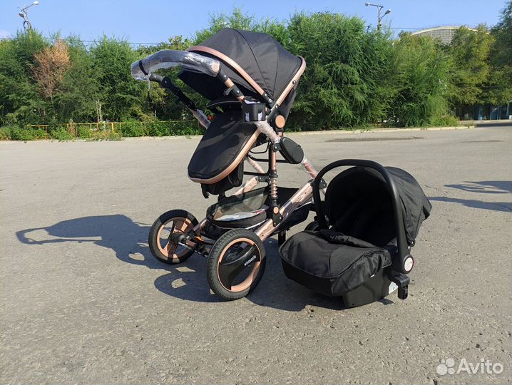 Новая коляска 2в1