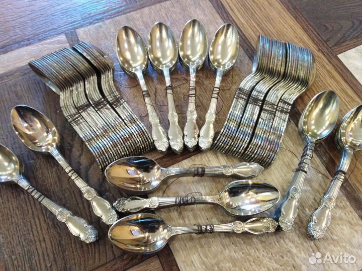 Ложки мельхиоровые СССР