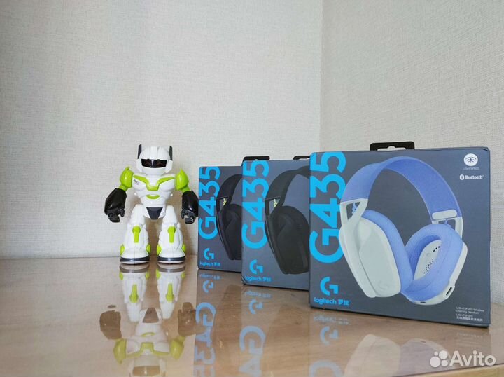 Новые Logitech G435 с адаптером Bluetooth