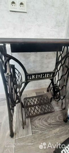 Швейная машинка Зингер антикварная