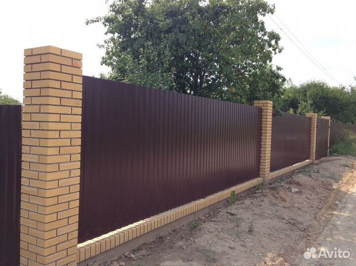 Забор под ключ 431