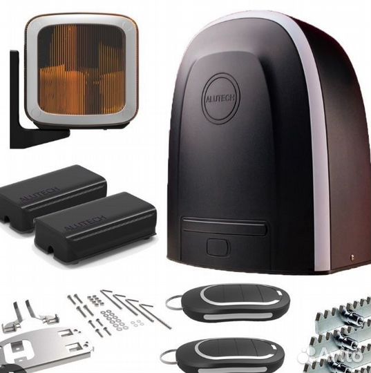 Комплект для откатных ворот алютех