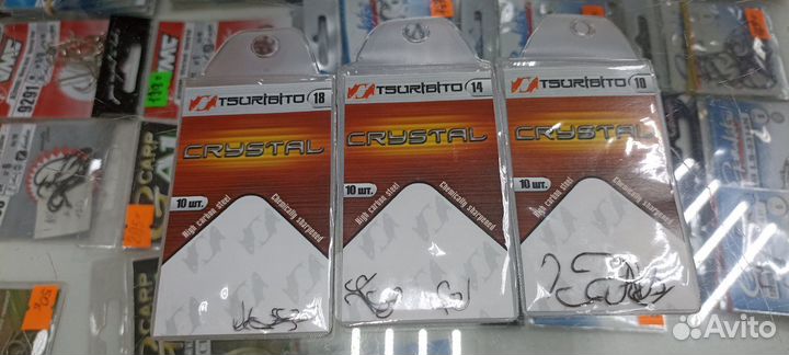 Крючки Tsuribito Crystal