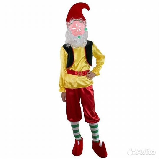Прокат костюм гнома 116-122