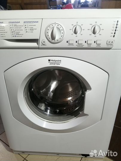 Стиральная машина hotpoint ariston